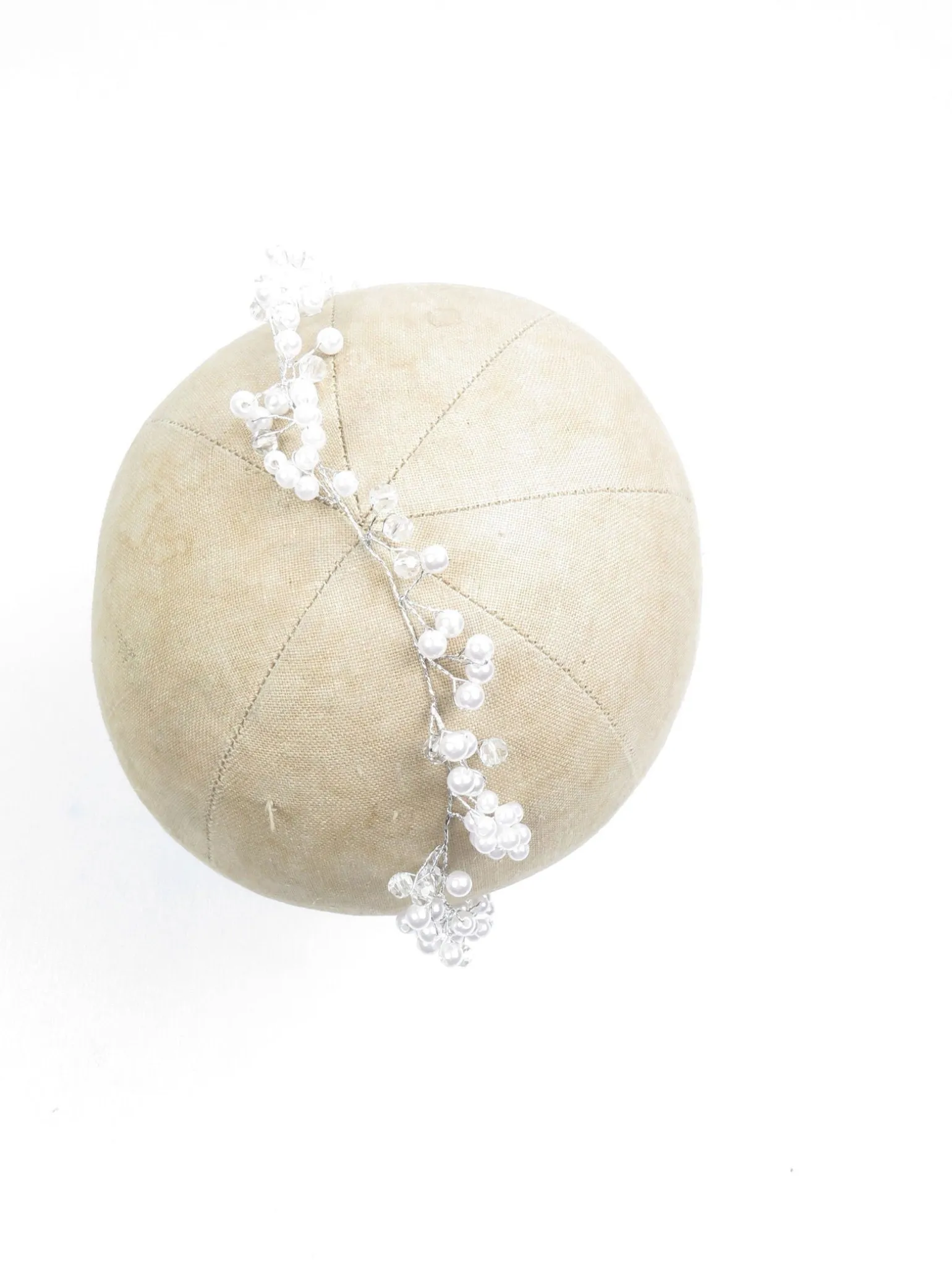 Hair Vine With Pearl Beads Bridal