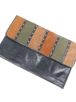 Large Clutch Envelope Style Vintage Italian Albano Unused Bag