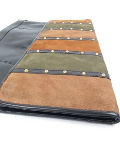 Large Clutch  Envelope Style Vintage Italian Albano  Unused Bag