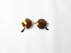 Lennon Round Mirrored Sunglasses