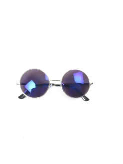 Lennon Round Mirrored Sunglasses