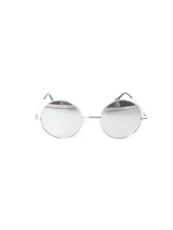 Lennon Round Mirrored Sunglasses