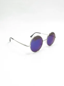 Lennon Round Mirrored Sunglasses