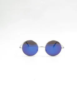 Lennon Round Mirrored Sunglasses
