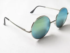 Lennon Round Mirrored Sunglasses