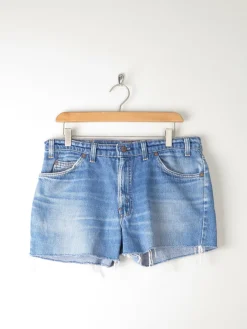 Levis Vintage Denim Shorts 33"