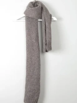 Long Mink Wool Scarf New