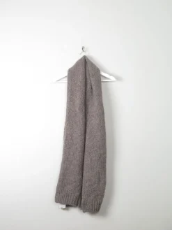 Long Mink Wool Scarf New