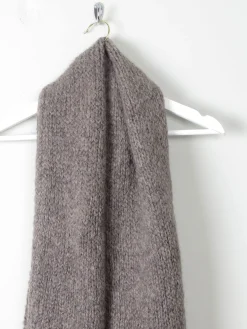 Long Mink Wool Scarf New