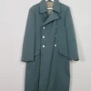 Men's Aqua Green Military Coat 42