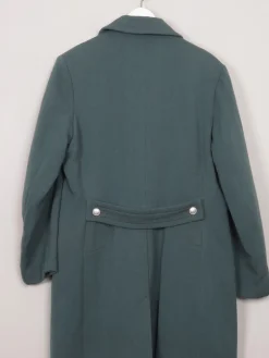 Men's Aqua Green Military Coat 42