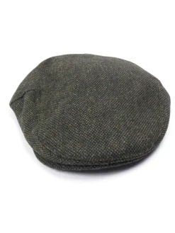 Men's Barleycorn Tweed Green /Brown  Flat Cap