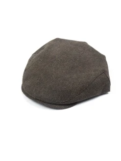 Men's Barleycorn Tweed Green /Brown  Flat Cap