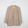 Men's Beige Vintage Tweed Jacket 40/42"