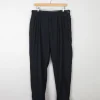 Men's Black & Blue 1950s Wool Trousers 32-34" 29L