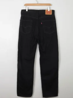Men's Black Levi's 550 Jeans 33W/32L