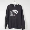 Men's Black Vintage Sweatshirt With Logo L