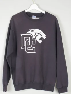 Men's Black Vintage Sweatshirt With Logo L