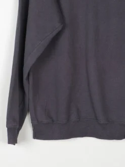 Men's Black Vintage Sweatshirt With Logo L