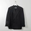 Men's Black Vintage Tuxedo Jacket 42"