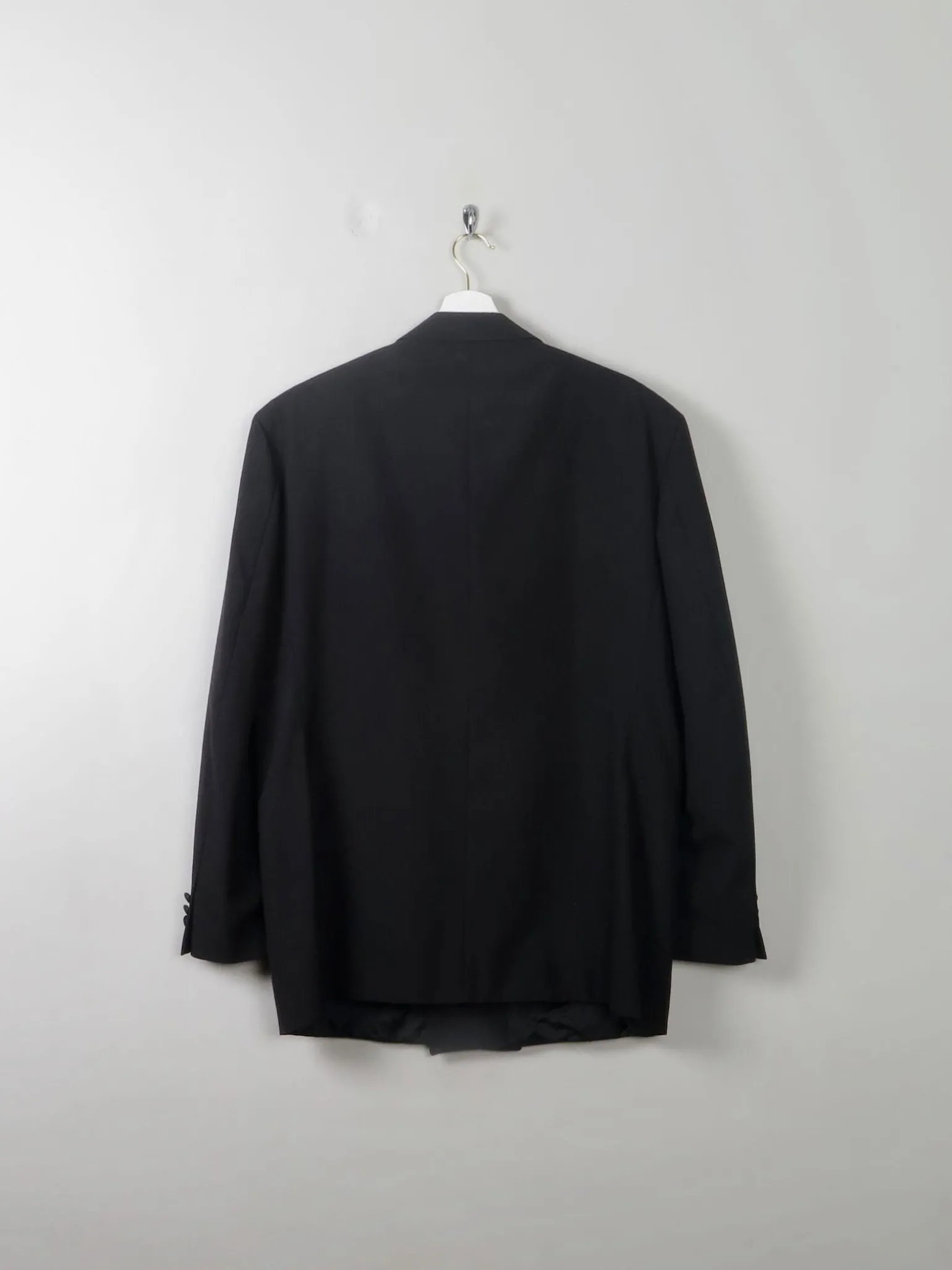 Men's Black Vintage Tuxedo Jacket 42"