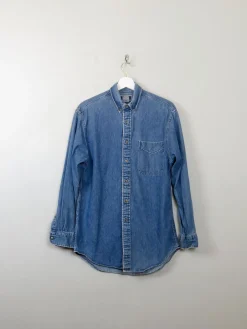 Men's Blue Denim Shirt S