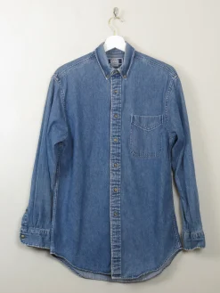 Men's Blue Denim Shirt S