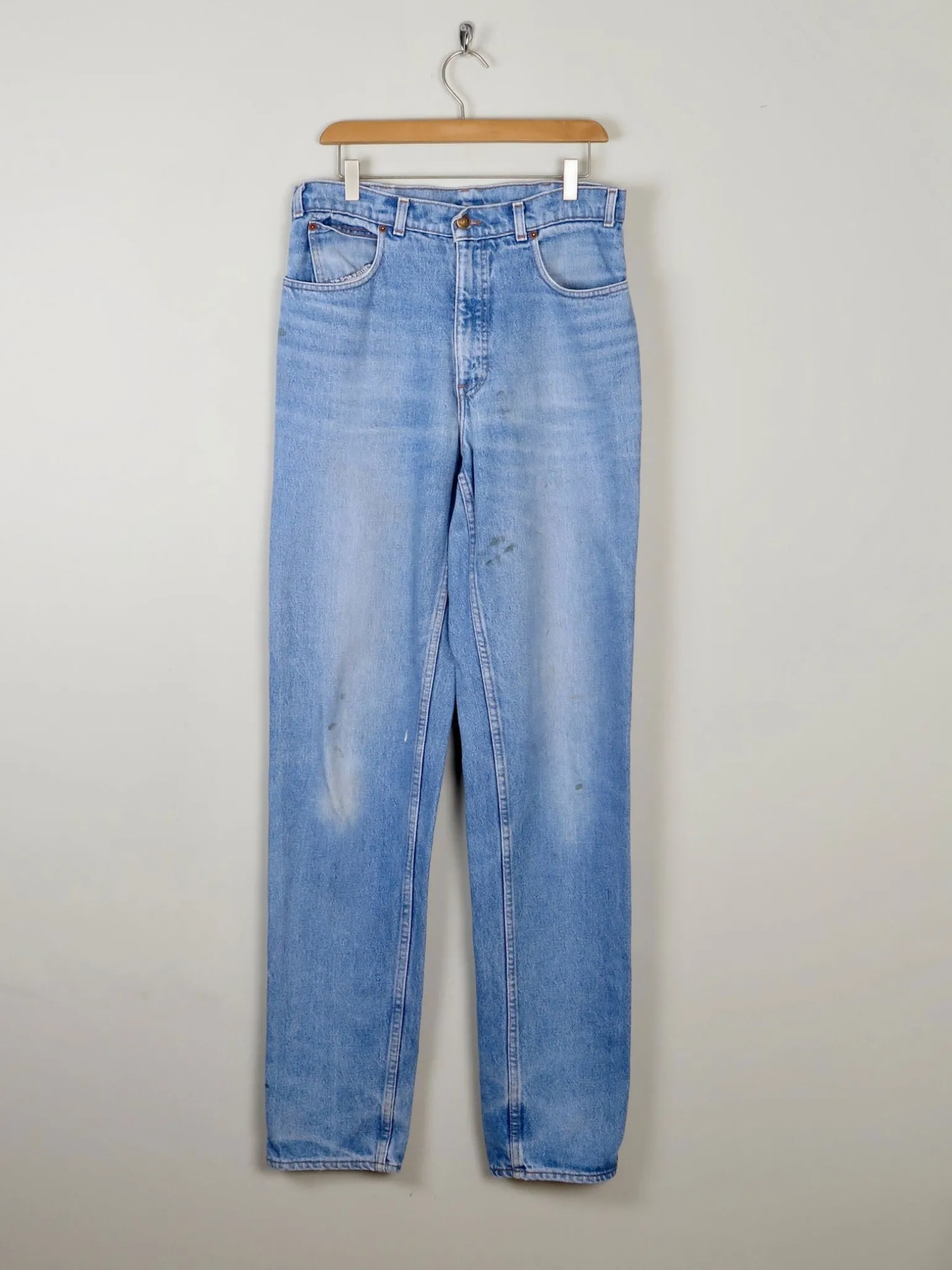 Men's Blue Denim Vintage Orange Tab Levi's Jeans 32"/36"L