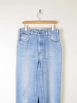 Men's Blue Denim Vintage Orange Tab Levi's Jeans 32"/36"L