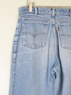 Men's Blue Denim Vintage Orange Tab Levi's Jeans 32