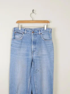 Men's Blue Denim Vintage Orange Tab Levi's Jeans 32
