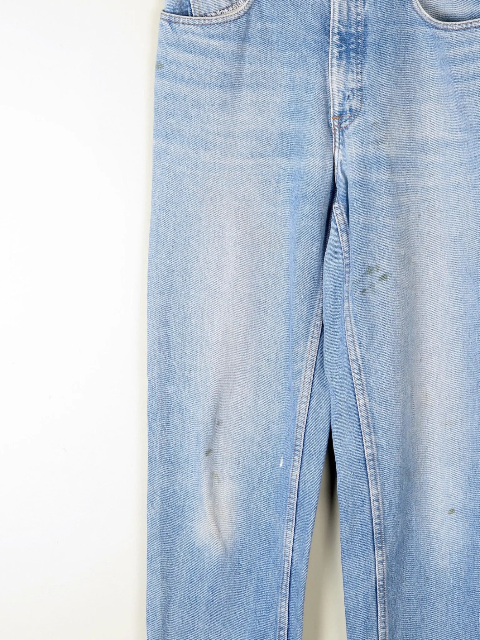 Men's Blue Denim Vintage Orange Tab Levi's Jeans 32"/36"L