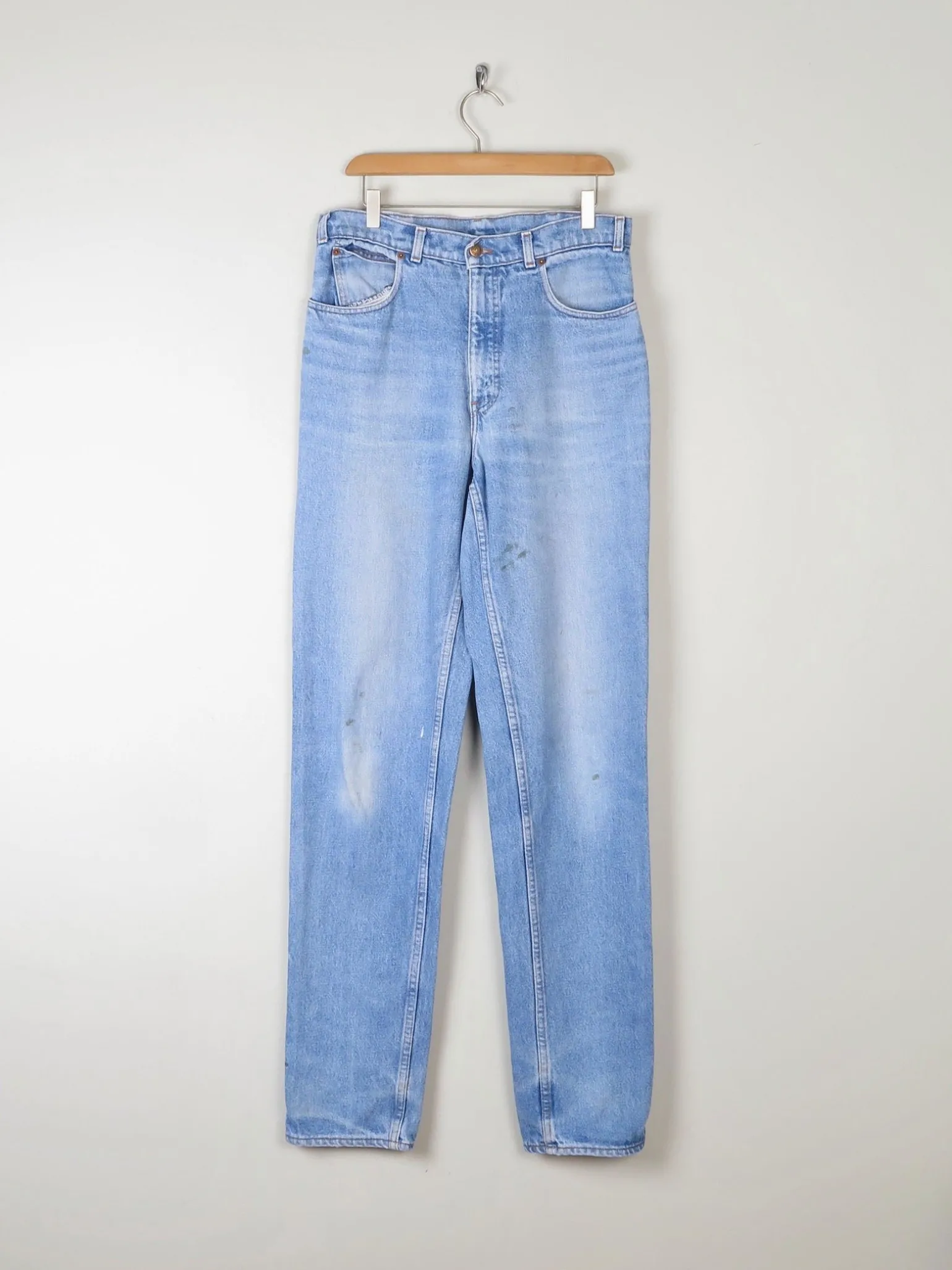Men's Blue Denim Vintage Orange Tab Levi's Jeans 32"/36"L
