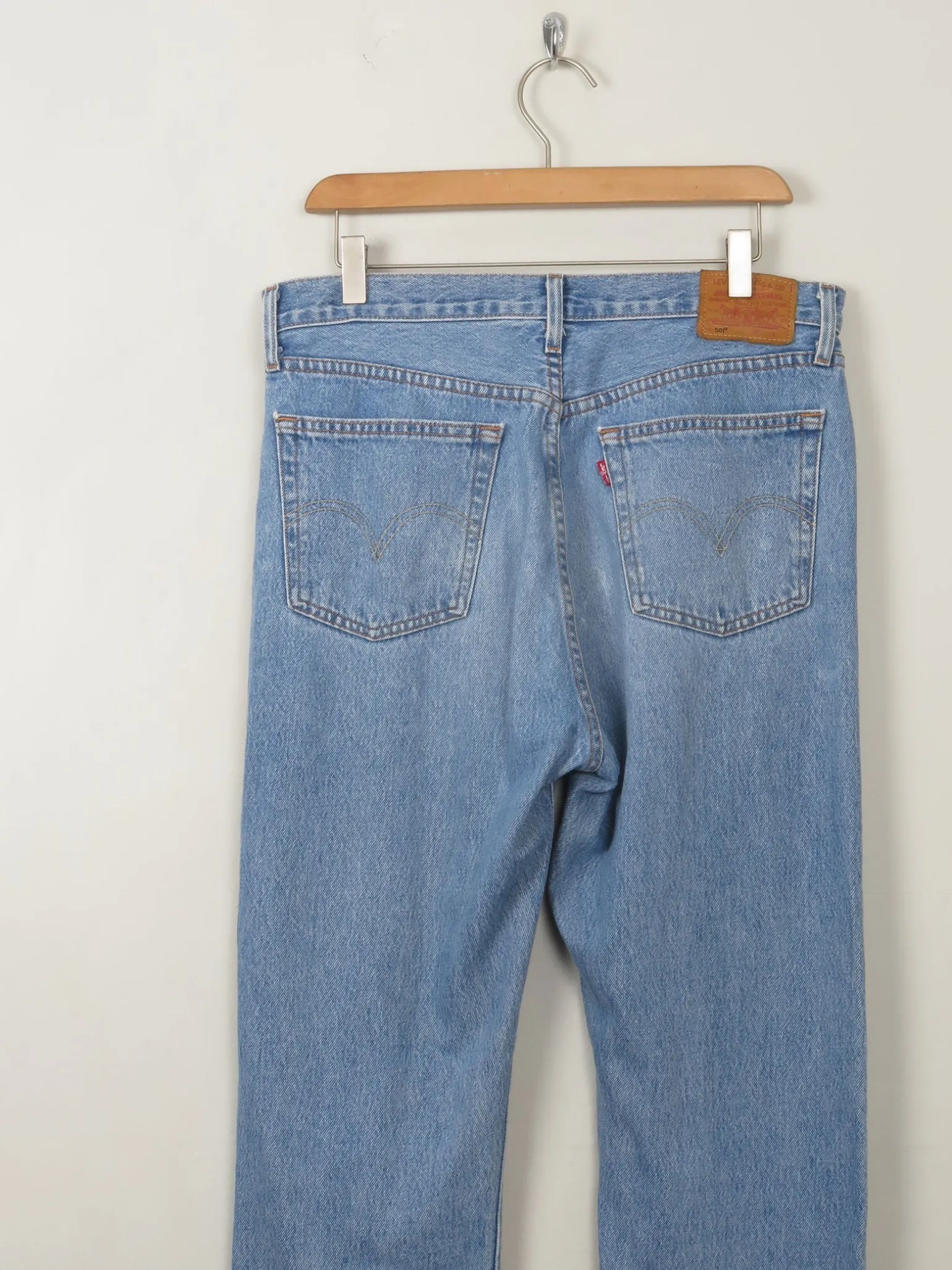 Men's Blue Levi's 501 Jeans 32" 30L
