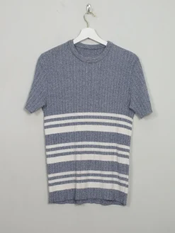Men's Blue Vintage Knit Top S/M