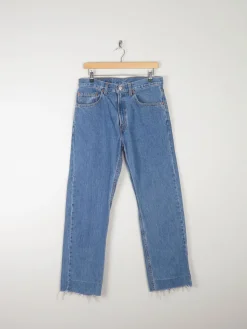 Men's Blue Vintage Levi's 505 Denim Jeans 31"