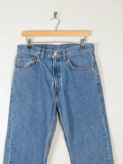 Men's Blue Vintage Levi's 505 Denim Jeans 31