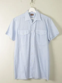 Men's Blue Vintage Shirt M