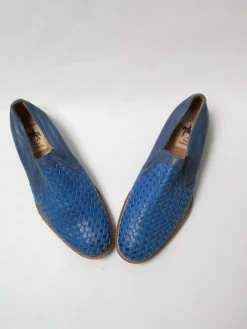 Men's Blue Weave Brogues Unworn 40/7