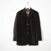Men's Brown Vintage Velvet Jacket 42”