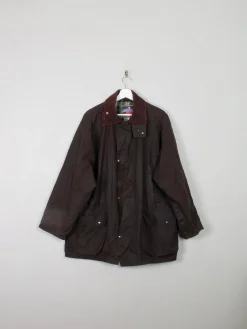 Men's Brown Vintage Wax Jacket M