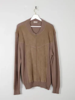 Men's Cardigan With Zip XL