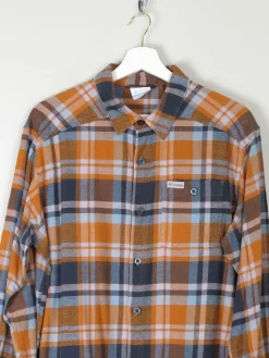 Men's Check Vintage Flannel Shirt M