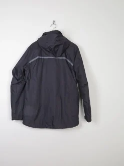 Men's Columbia Black New York Treasure Waterproof Thickened Trinity Storm -coat  M