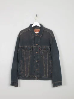 Men's Dark Blue Vintage Denim Jacket M