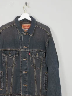 Men's Dark Blue Vintage Denim Jacket M