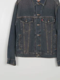 Men's Dark Blue Vintage Denim Jacket M