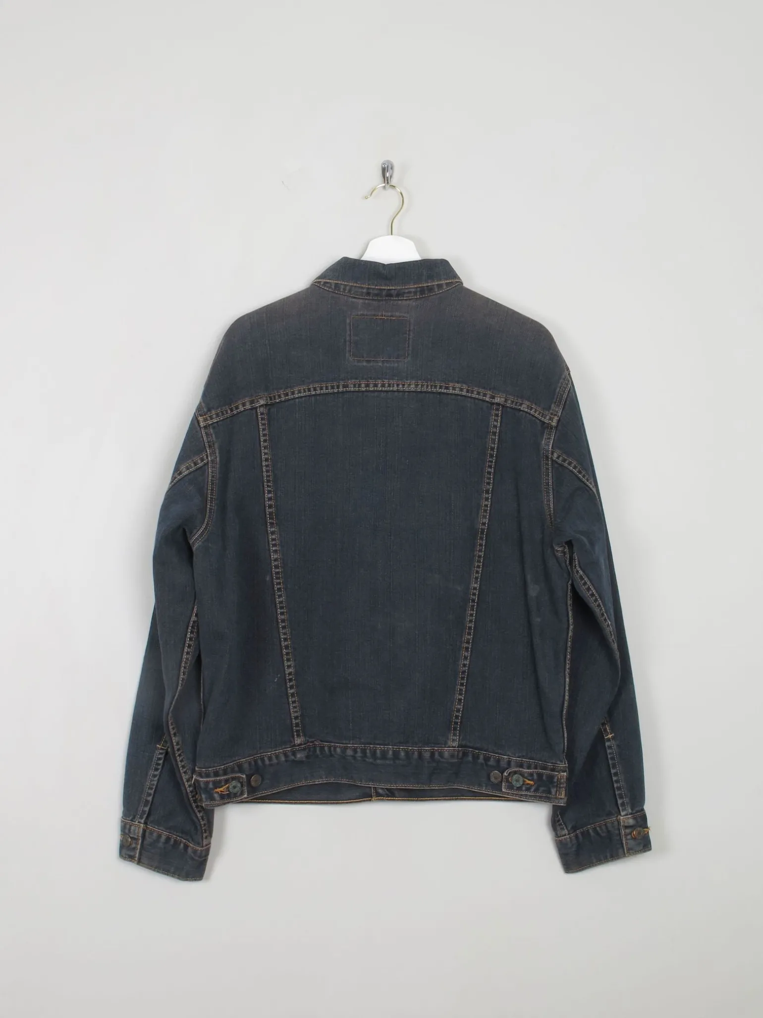 Men's Dark Blue Vintage Denim Jacket M