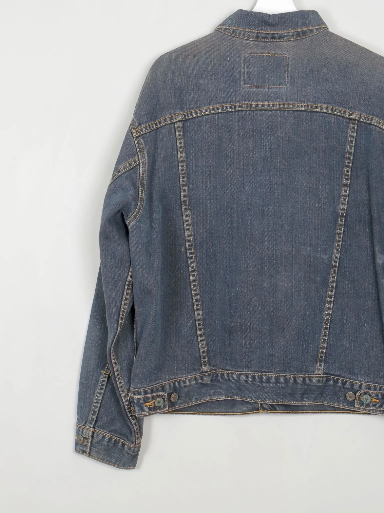 Men's Dark Blue Vintage Denim Jacket M