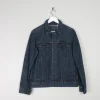 Mens Dark Blue Vintage Levis Denim Jacket S